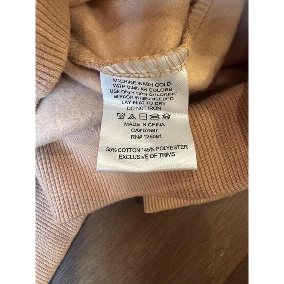 Reason Hoodie Mens Large Khaki Fearless Tiger Graphic Pullover Sweatshirt F3-54 - Picture 7 of 10